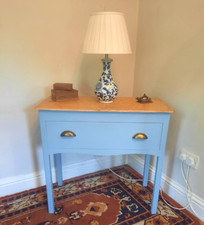 Vintage wooden console for sale  GRANTHAM