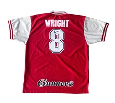 Camisa Arsenal 1996/98 Home [Wright #8] (XXL) (Boa 7/10) comprar usado  Enviando para Brazil