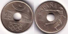 Pesetas 1990 espagne d'occasion  Charenton-le-Pont