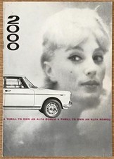 Alfa romeo 2000 for sale  LEICESTER