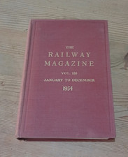 Railway magazine vol for sale  GAINSBOROUGH