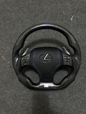 VOLANTE DE FIBRA DE CARBONO REAL LEXUS 2006-2013 IS250 IS350 IS F. comprar usado  Enviando para Brazil