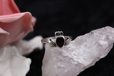 Irischer claddagh silberring gebraucht kaufen  Leipzig