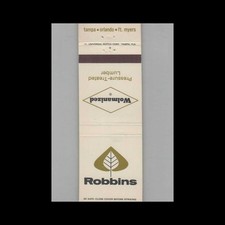 Matchbook cover wootenized for sale  Raymond