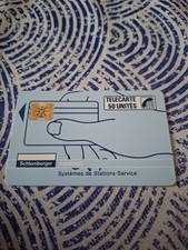 TELECARTE PRIVEE RARE SCHLUMBERGER INDUSTRIE STATIONS SERVICE  LUXE comprar usado  Enviando para Brazil