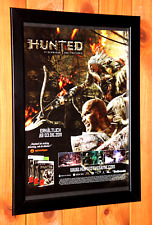 Hunted The Demon's Forge PS3 Xbox 360 Mini Werbeblatt Gerahmt Poster Ad Framed comprar usado  Enviando para Brazil