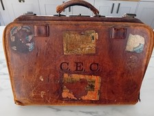 Vintage leather gladstone for sale  RETFORD