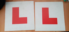 Set learner plates for sale  BIRMINGHAM