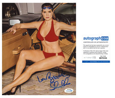 Brooke Shields Biquíni Vermelho Sexy Assinado e Pernas Longas Foto 8x10 ACOA *ESTADO* comprar usado  Enviando para Brazil