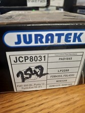 Juratek brake pads for sale  LISBURN