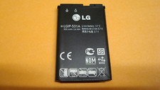 Bateria OEM ORIGINAL LG LGIP-531A GB110 GB125 GM205 KU250 320G KX186 KX190 KX218, usado comprar usado  Enviando para Brazil