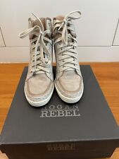 Hogan rebel beige usato  Roma