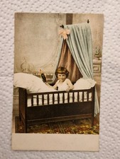 Cartolina bimba letto usato  Bologna