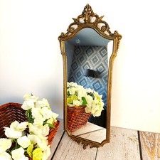 Miroir vintage allongé d'occasion  Villeurbanne