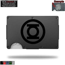Logotipo Lanterna Verde - GRAVAÇÃO A LASER PERSONALIZADA - METAL FINO - BLOCO RFID comprar usado  Enviando para Brazil