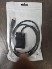 Adaptador conversor 1080P cabo USB tipo C para VGA 3 pés para laptop projetor UHD comprar usado  Enviando para Brazil