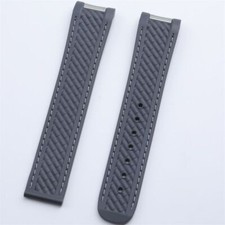 Pulseira de borracha de silicone cinza 20 mm compatível com relógios Omega Aqua Terra 150M 41 mm comprar usado  Enviando para Brazil