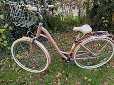 Rower Damski różowy Romet z 2022r. Art Deco Eco 18 koszyk lusterko miejski, używany na sprzedaż  PL