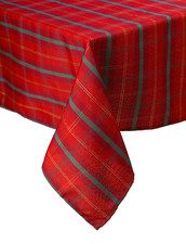 Tartan christmas tablecloth for sale  AYLESBURY