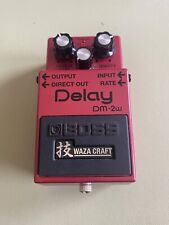 Usado, Pedal de efeitos de guitarra Boss Delay DM-2W Waza Craft comprar usado  Enviando para Brazil