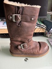 Vintage brown leather for sale  HYDE
