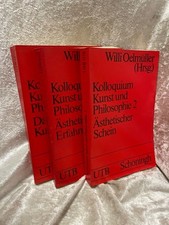 Kolloquium kunst philosophie gebraucht kaufen  Oberthal