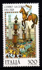 Itália 1983 Celebração Folclórica - Procissão La Corsa Ceri Estado Perfeito, sem marca de charneira SC 1562 comprar usado  Enviando para Brazil