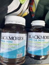 Melhor Preço Blackmores Omega Mini Concentrado Duplo 400 Cápsulas Óleo de Peixe Omega3 comprar usado  Enviando para Brazil