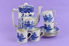 burleigh blue willow for sale  NORTHAMPTON
