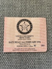Sisters mercy gig for sale  LEICESTER