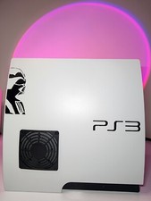 HDD StarWars Darth Vader branco PS3 Slim 3001A 500GB / branco-preto LIMPO comprar usado  Enviando para Brazil