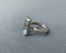 Bague aigue marine d'occasion  Artigues-près-Bordeaux