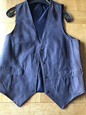 Ladies leather waistcoat for sale  HOLMFIRTH