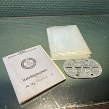 Nva wehrdienstausweis blanko gebraucht kaufen  Bad Salzuflen