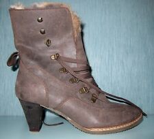 Bottines cuir marron d'occasion  Fonsorbes