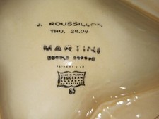 Cendrier martini céramique d'occasion  Noyal-Châtillon-sur-Seiche