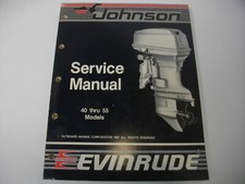1988 CC Johnson Evinrude motor de popa 507661 40 thru 55 hp manual de serviço de fábrica comprar usado  Enviando para Brazil