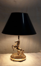 Tischlampe messingfuß pferdef gebraucht kaufen  Springe