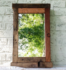 Antique primitive mirrored for sale  Salisbury