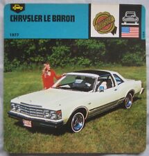 Chrysler baron edito for sale  DARWEN