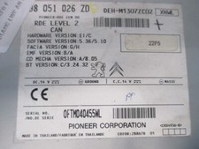 Autoradio smeg recepteur d'occasion  Vernaison