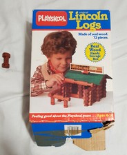 Vintage lincoln logs for sale  Hasbrouck Heights