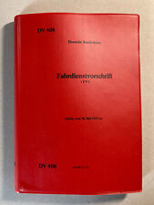 Fahrdienstvorschrift 408 deuts gebraucht kaufen  Aachen