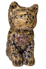 Vintage cloisonné cat for sale  Wilmington