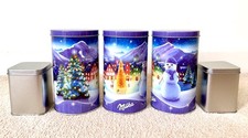 Christmas milka tins for sale  LONDON