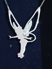 Swarovski tinkerbell necklace for sale  SIDCUP