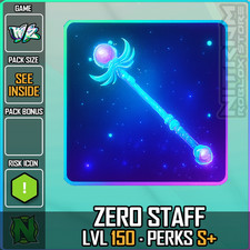 World Zero WZ - ZERO STAFF - LVL 150 - S+ PERKS comprar usado  Enviando para Brazil