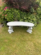 Curved garden bench for sale  NEATH