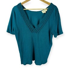 Blusa feminina Sezane bordada azul linho GG comprar usado  Enviando para Brazil