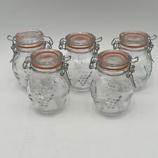 Set embossed glass for sale  Livermore